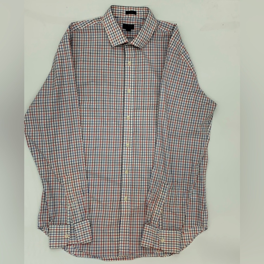 J Crew performance flex wrinkle free dress shirt